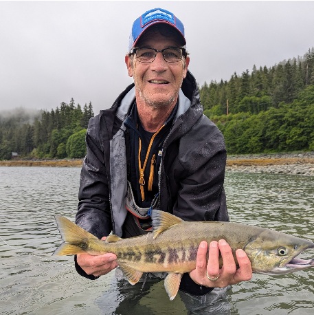 inst_th05 Good sized salmon on a cloudy day.