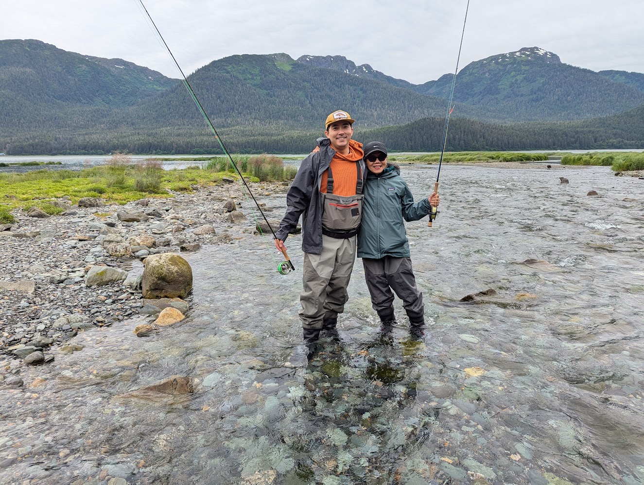 max and holly2 Max and Holly, mother and son fishing in Summer 2024